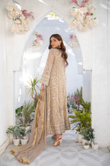 Manahils Stitched Formals Kurti 105
