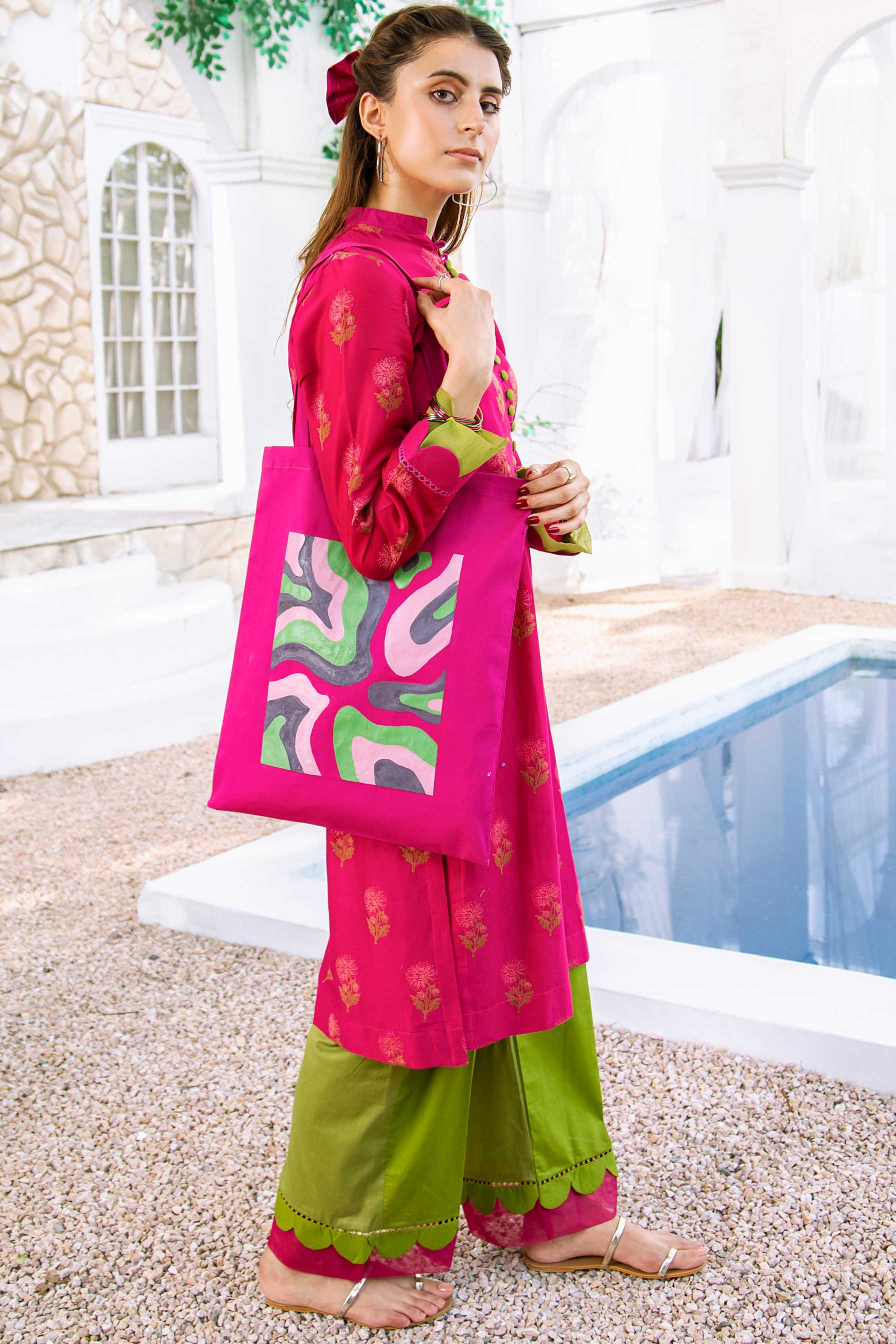 Aayra Stitched Summer Collection'2025-AY0038 - Dhalia Life 2Pc