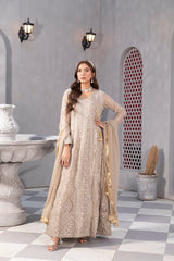 Manahils Stitched Formals Kurti 099