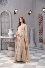 Manahils Stitched Formals Kurti 099