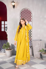 Manahils Stitched Formals Kurti 106