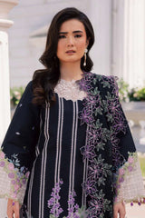 Ivy Bloom By Parishay Unstitched 3 Piece Printkari Lawn Vol-02 Suit-BLOOM-02