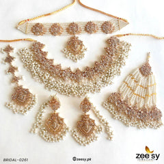 BRIDAL-0261 Pearl - Zeesy Jewellery