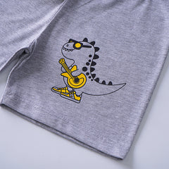 Kjunction Boys Half Sleeves 2 Piece Suit