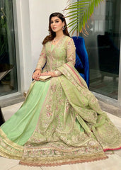 Sardinia Unstitched 3 Piece Bridal Collection-Bahar Bano - Aiman Shahbaz