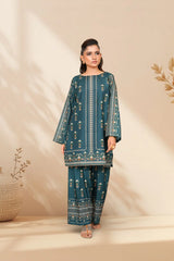 Qurb Stitched 2 Piece Summer Collection'2025-Becca