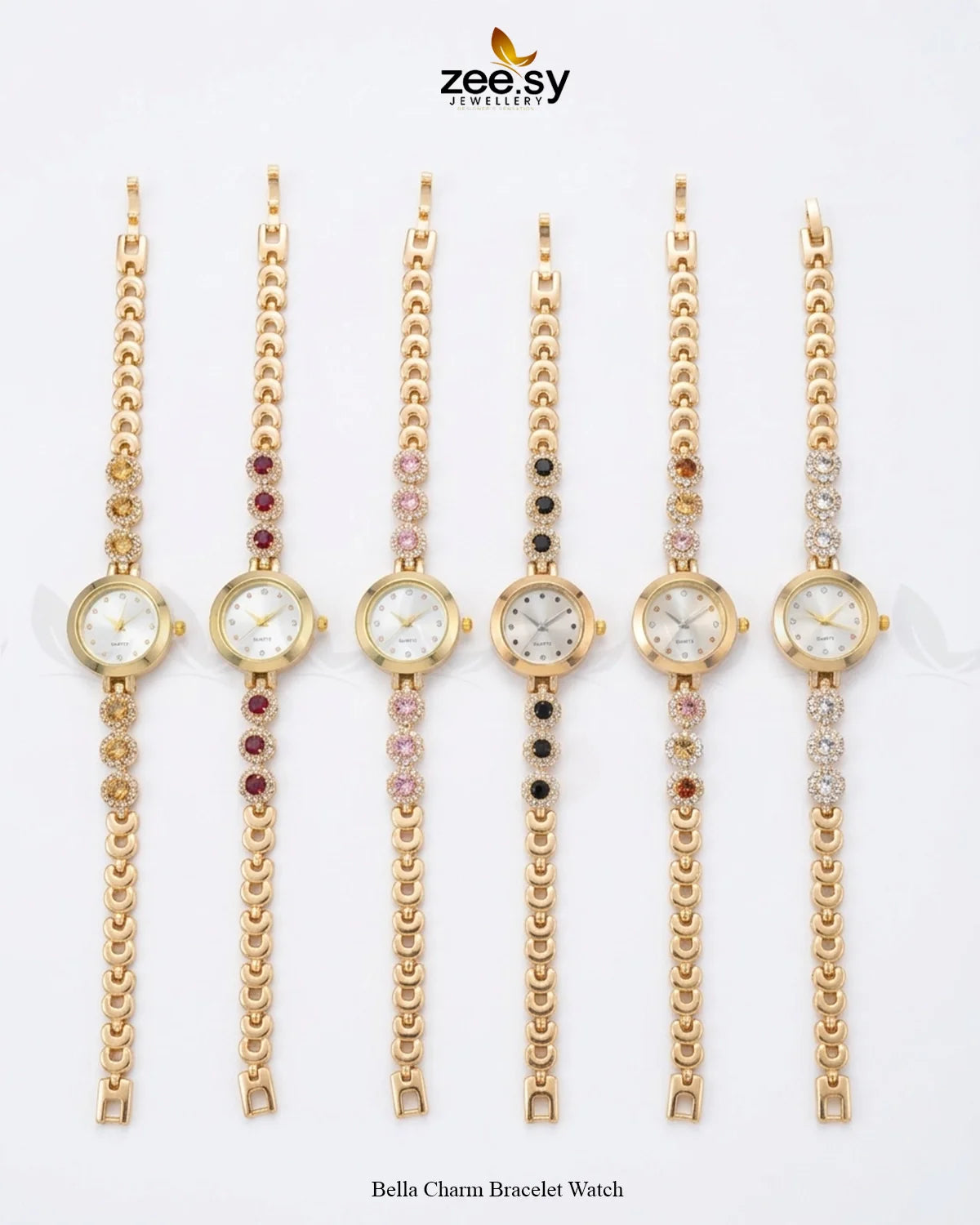 Bella Charm Bracelet Watch