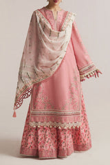 SS Lawn By Hussain Rehar Unstitched 3 Piece Emb Lawn Eid Edit Suit-07-Bella