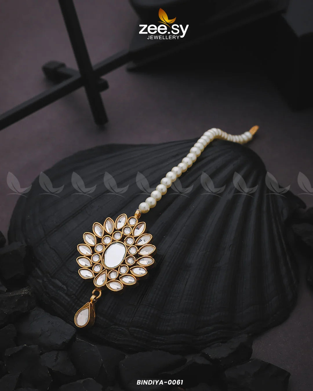 Bindiya-0061 White - Zeesy Jewellery