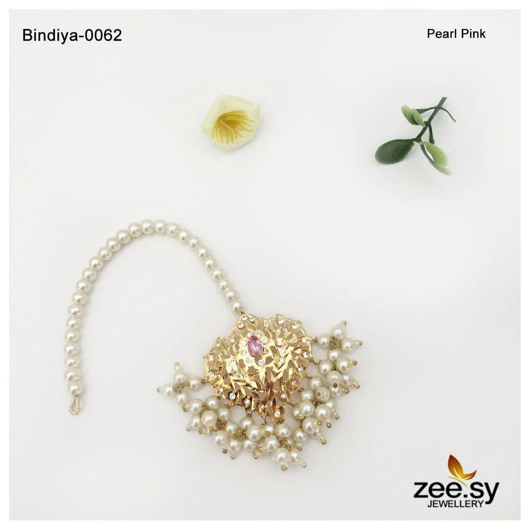 BINDIYA-0062 Pearl Pink - Zeesy Jewellery