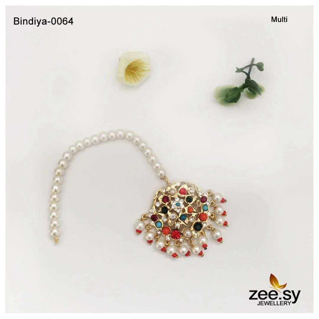 BINDIYA-0064 Multi - Zeesy Jewellery