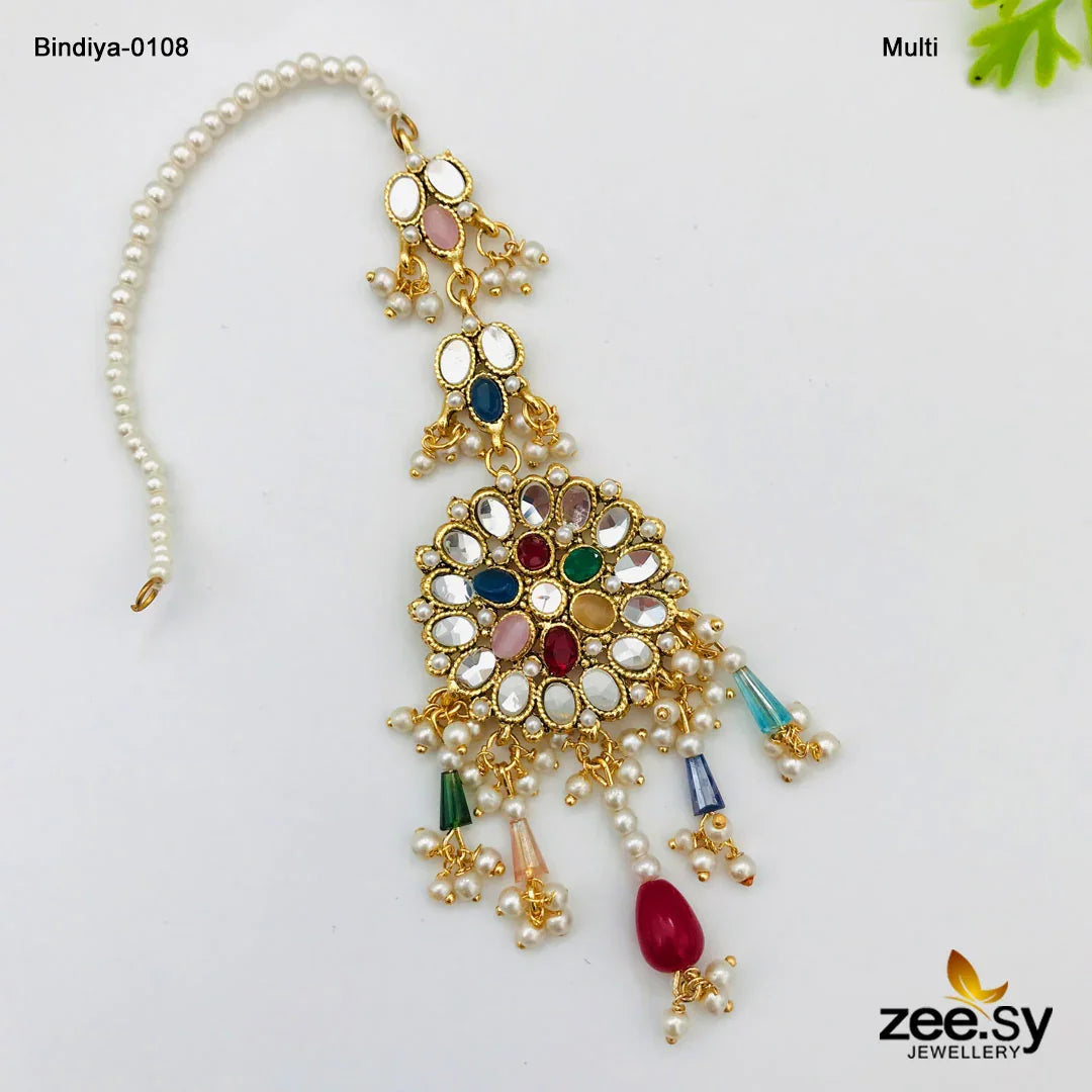 Bindiya-0108 Multi - Zeesy Jewellery
