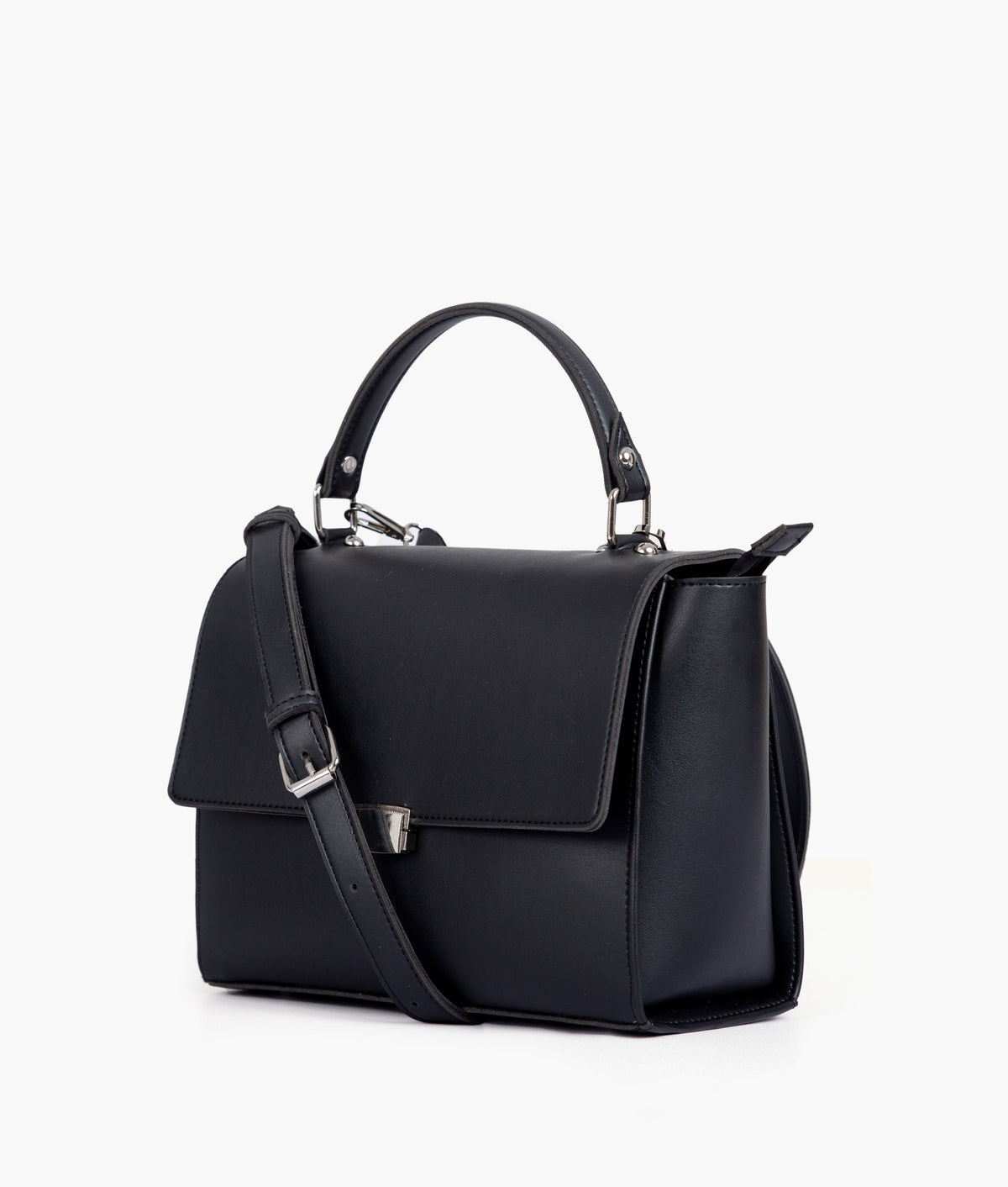 RTW Creation - Black mini messenger bag