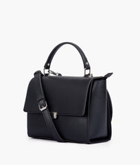 RTW Creation - Black mini messenger bag