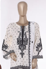 Khombi Stitched 3 Piece Summer Cotton Suit-Black Arrow