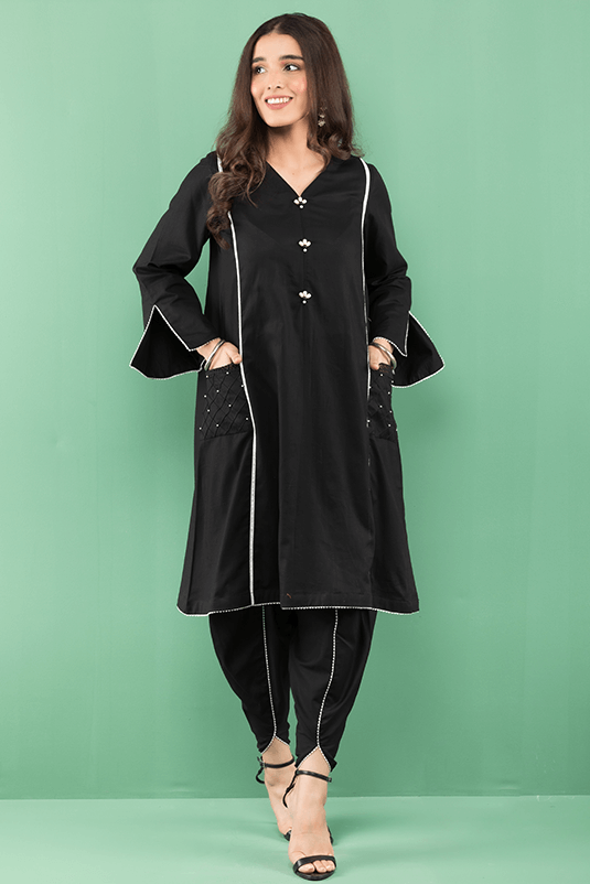 Zaaviay Pret Collection Black Pearl (Two Piece)