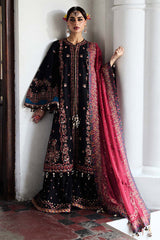 Hussain Rehar Unstitched 3 Piece Luxury Lawn Suit-Bliz