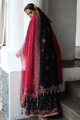 Hussain Rehar Unstitched 3 Piece Luxury Lawn Suit-Bliz