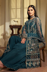 Mehar O Maah By Fabiha Fatima Unstitched 3 Piece Formals Collection'2025-Bloom