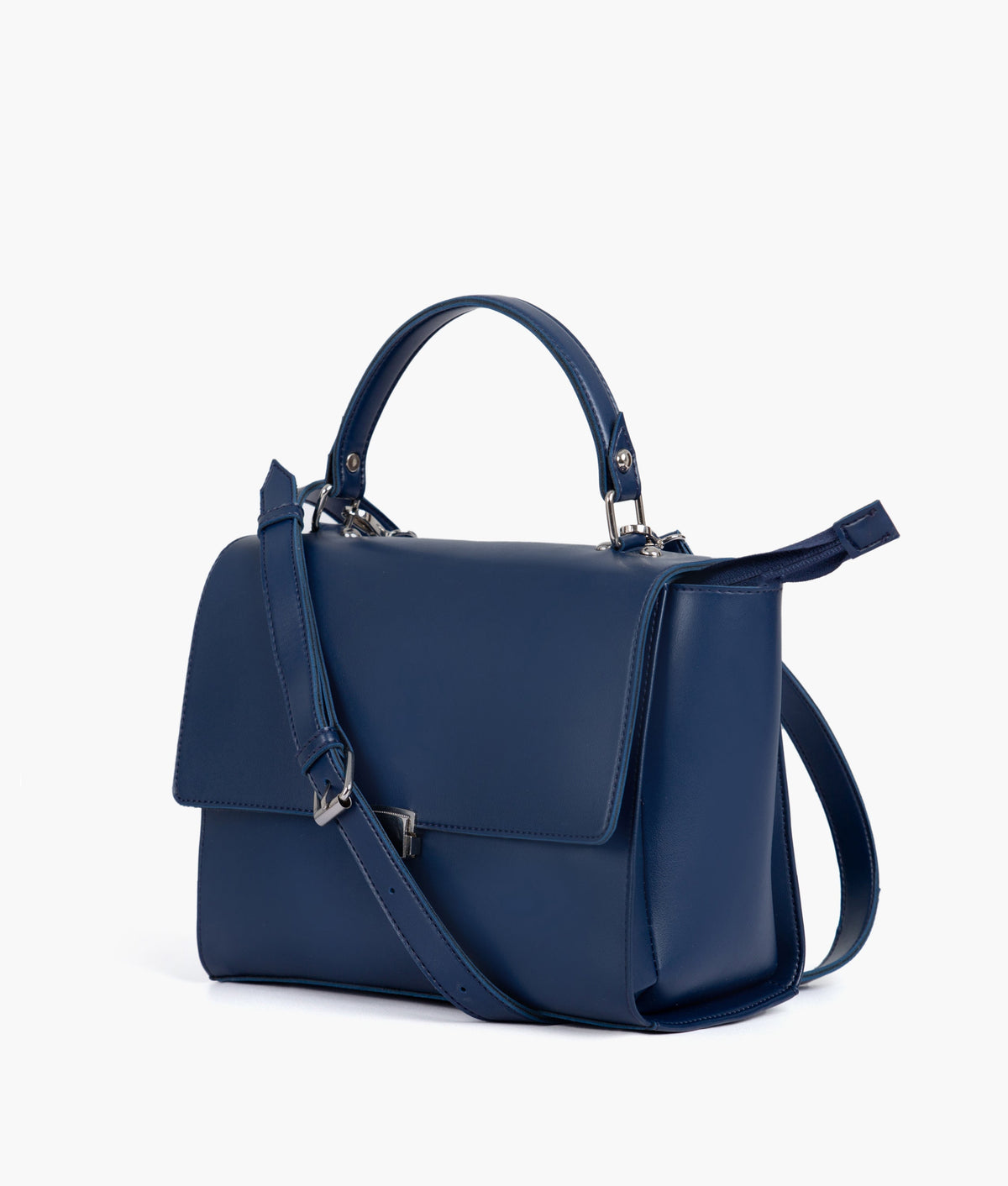 RTW Creation - Blue mini messenger bag