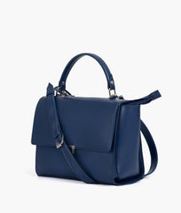 RTW Creation - Blue mini messenger bag