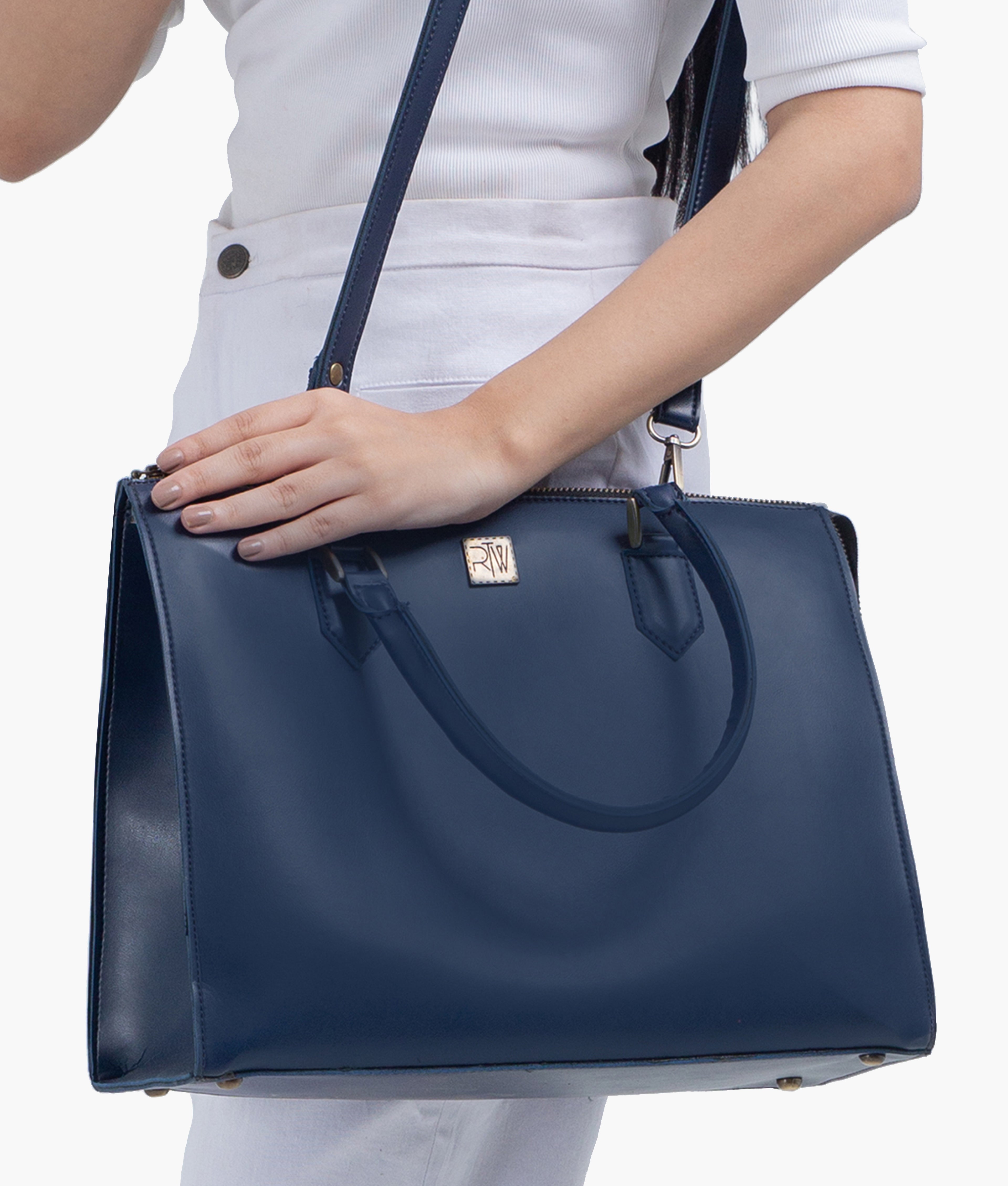 RTW Creation - Blue workplace handbag