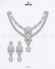 Blush Bold Diamond Necklace Set