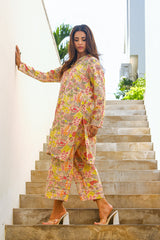 Sprinkles Stitched 2 Piece Summer Luxury Lawn Women Collection'2025-Blush - 2-Piece Luxury Lawn Set