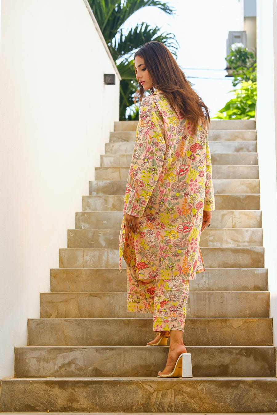 Sprinkles Stitched 2 Piece Summer Luxury Lawn Women Collection'2025-Blush - 2-Piece Luxury Lawn Set