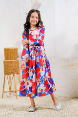 Sprinkles Stitched 1 Piece Summer Shirts Kids Collection'2025-Bold Blossom