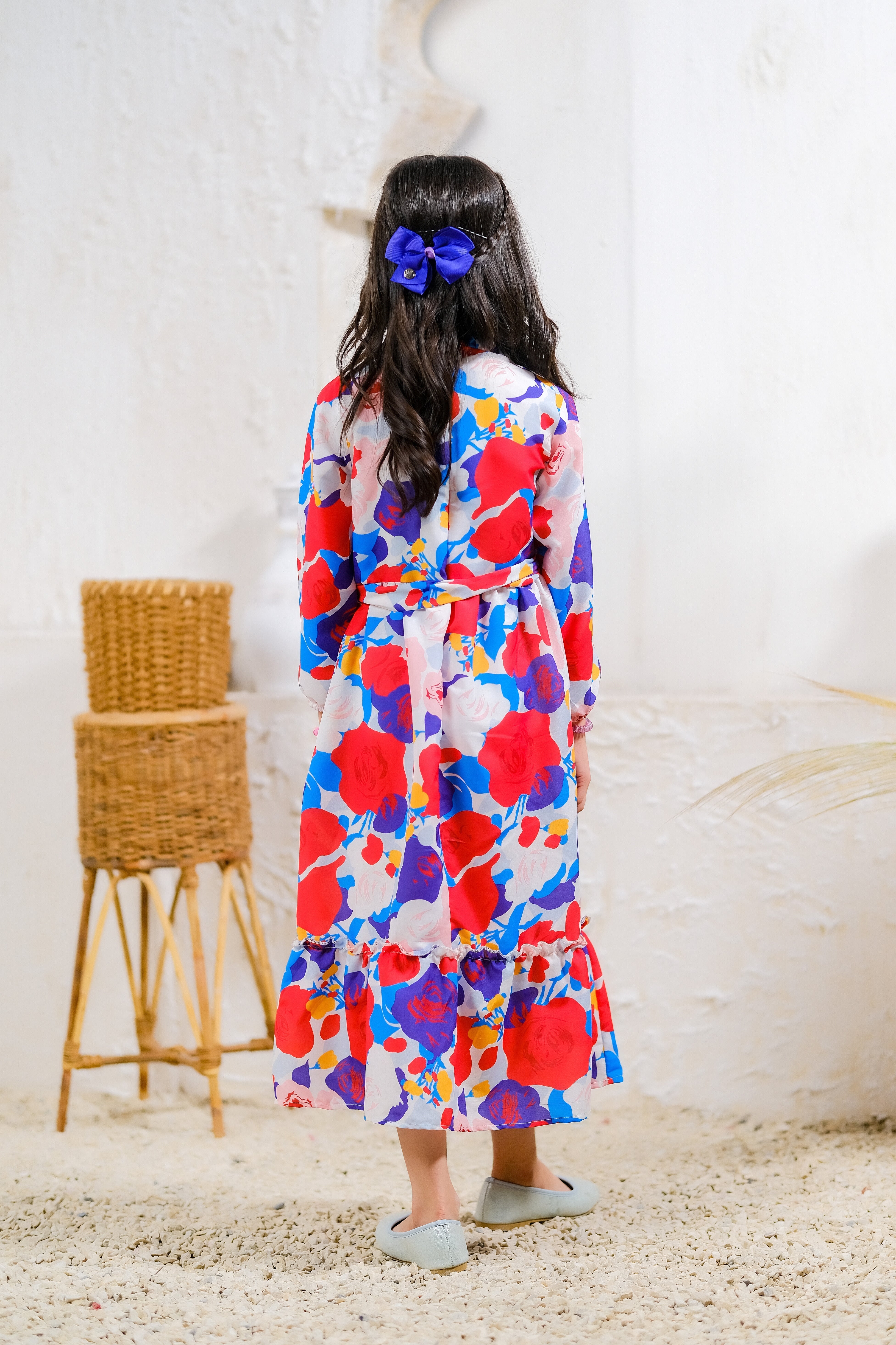 Sprinkles Stitched 1 Piece Summer Shirts Kids Collection'2025-Bold Blossom