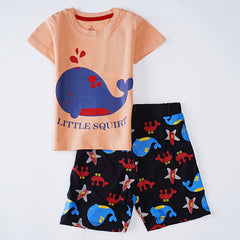 Kjunction Boys Half Sleeves 2 Piece Suit ( Little Squirt )