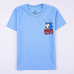 Kjunction Boys Half Sleeves-Printed T-Shirt (Hedge-Hog)