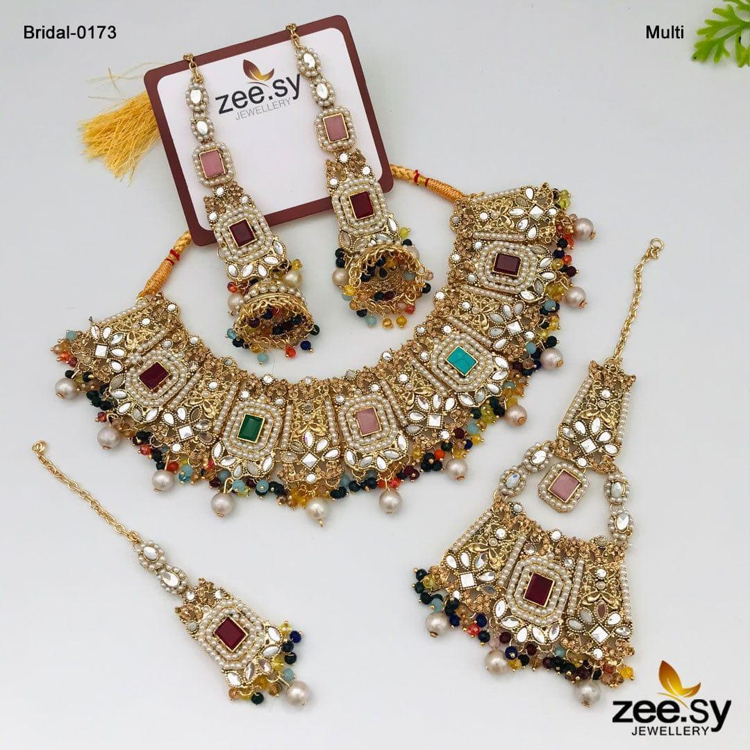 Bridal-0173 Multi - Zeesy Jewellery