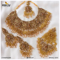 Bridal-0213 Champagne - Zeesy Jewellery