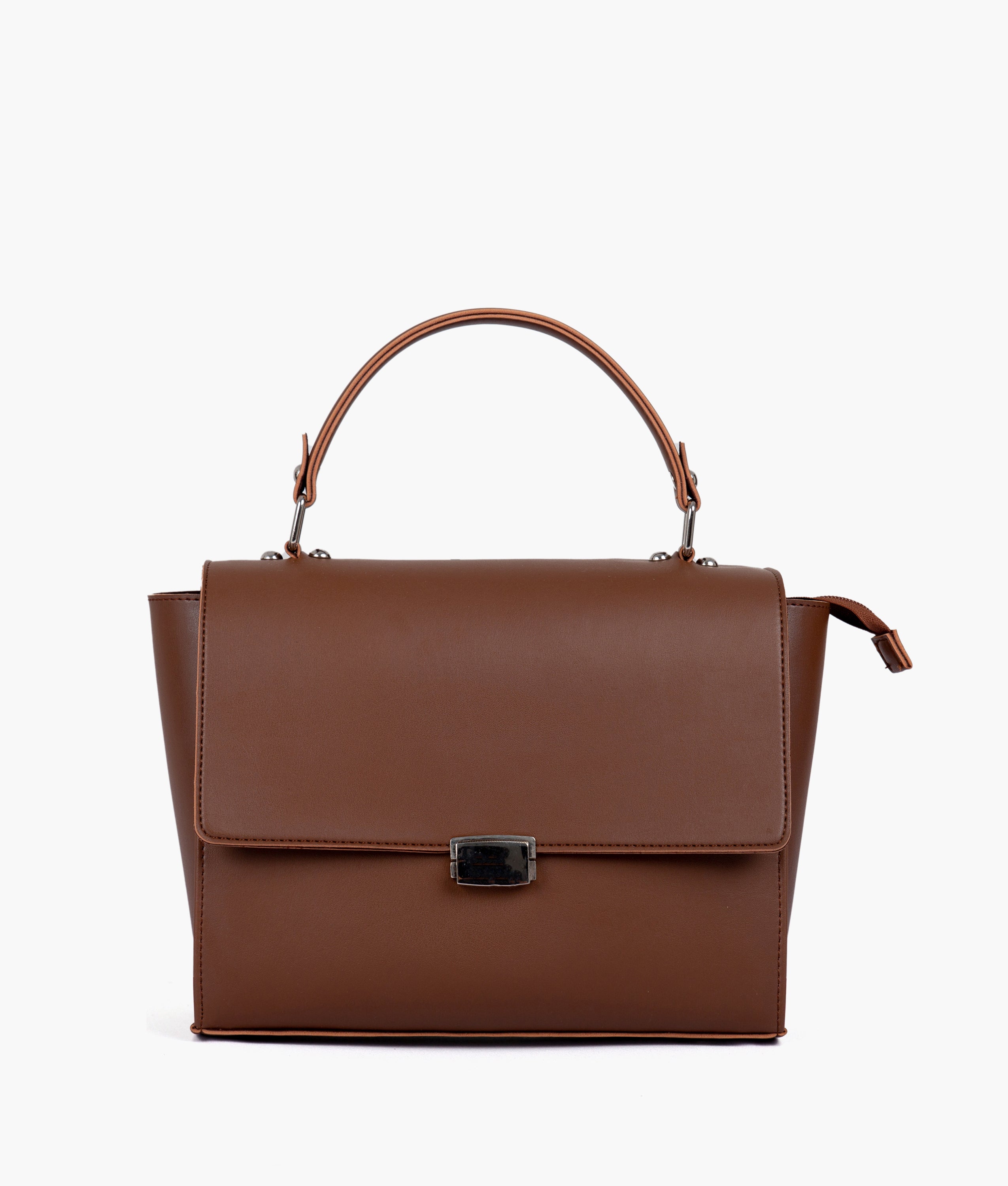 RTW Creation - Brown mini messenger bag