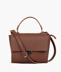 RTW Creation - Brown mini messenger bag