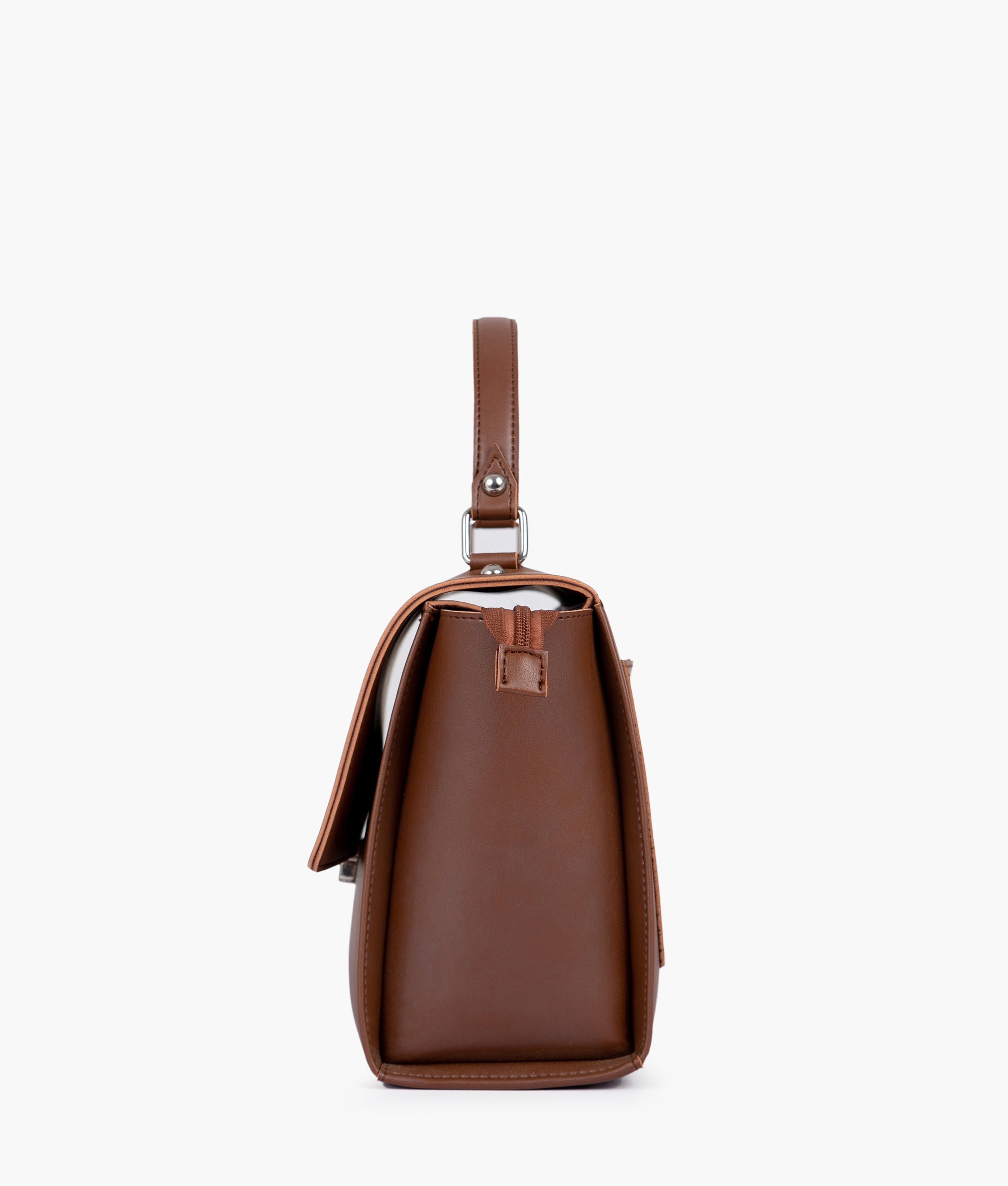 RTW Creation - Brown mini messenger bag