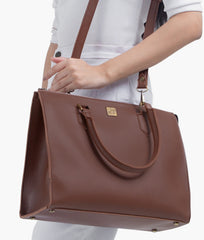 RTW Creation - Brown workplace handbag