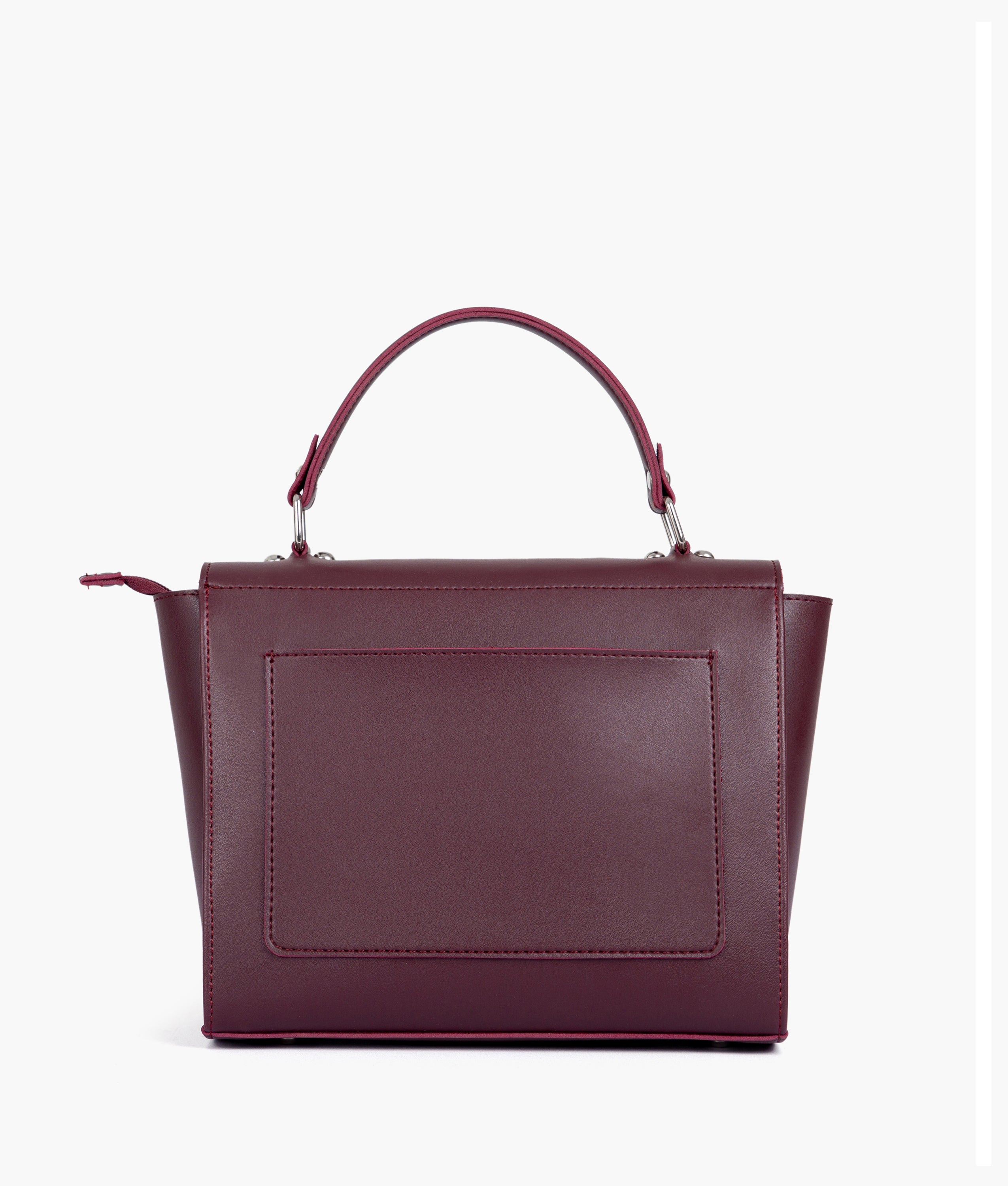 RTW Creation - Burgundy mini messenger bag