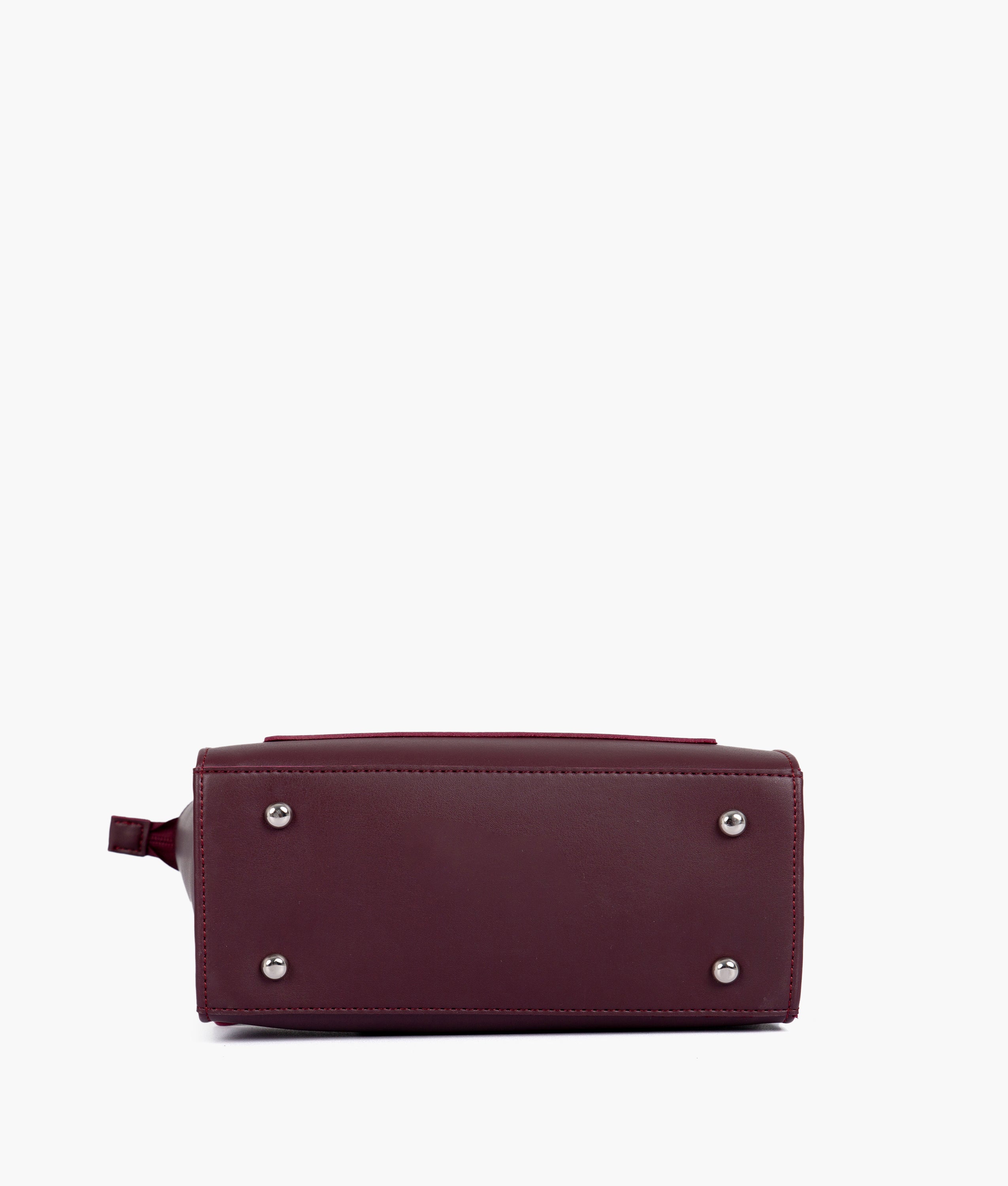 RTW Creation - Burgundy mini messenger bag