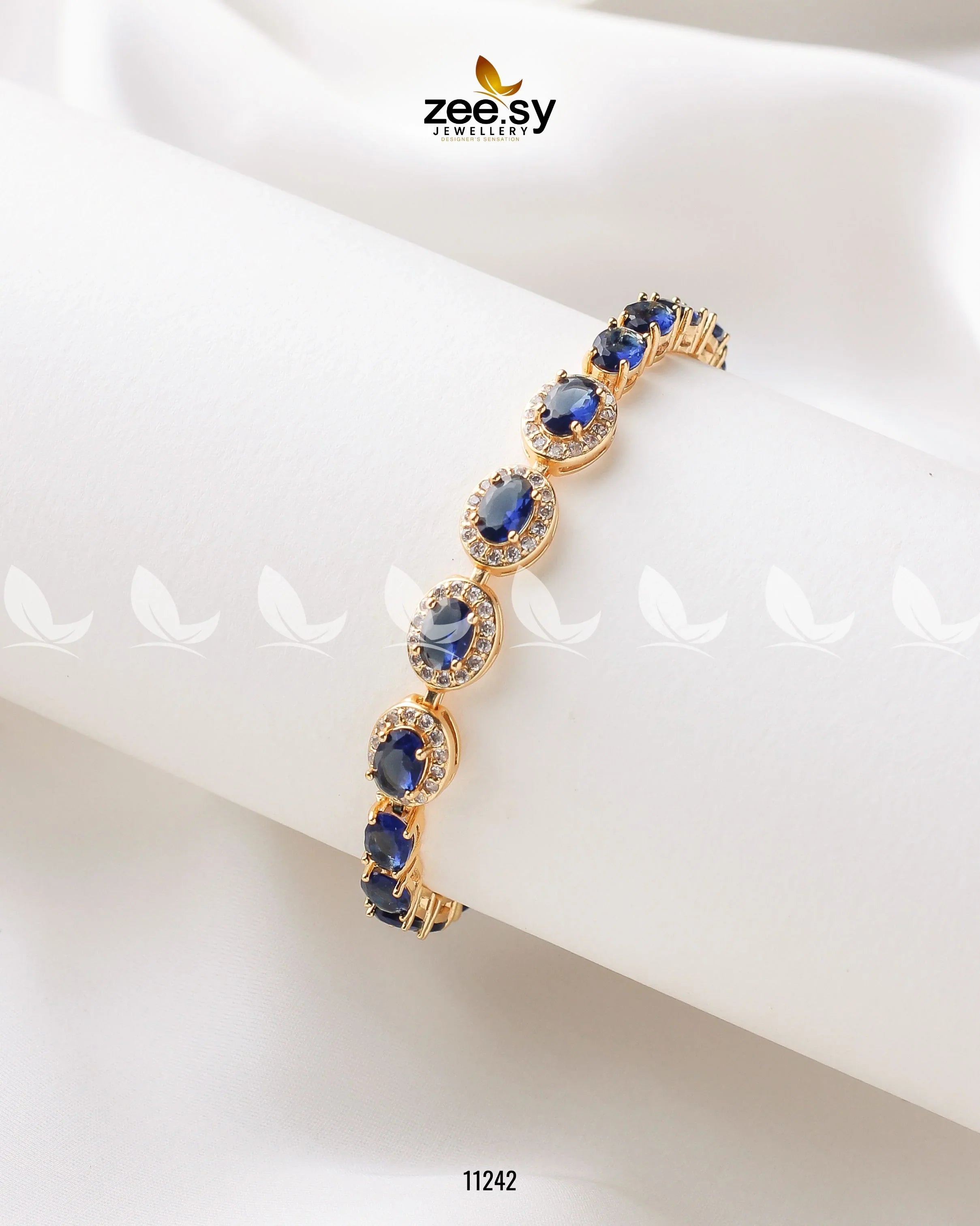 Burmese Bracelet Blue - Zeesy Jewellery