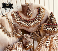 Made For Her-Lazzat-e-Zewar Grand Bridal Set - LA1020