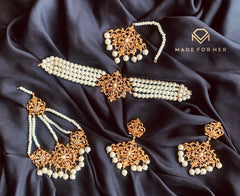 Made For Her-Curly Choker Set - KAHD200