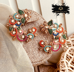 Made For Her-Nauratan Jewelstone Earrings - KMW1114