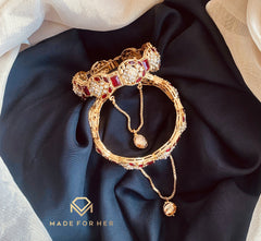Made For Her-Openable Egyptian Bangles - KSH235