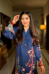 Dhaga Stitched 2 Piece Co-ords Set-Nocturne