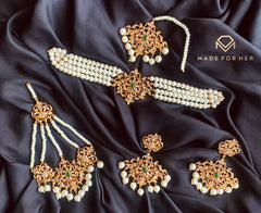 Made For Her-Curly Choker Set - KAHD200