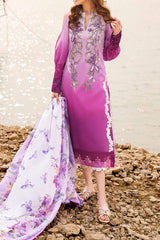 Meraki by Asifa N Nabeel Unstitched 3 Piece Lawn Collection'2024-Calla