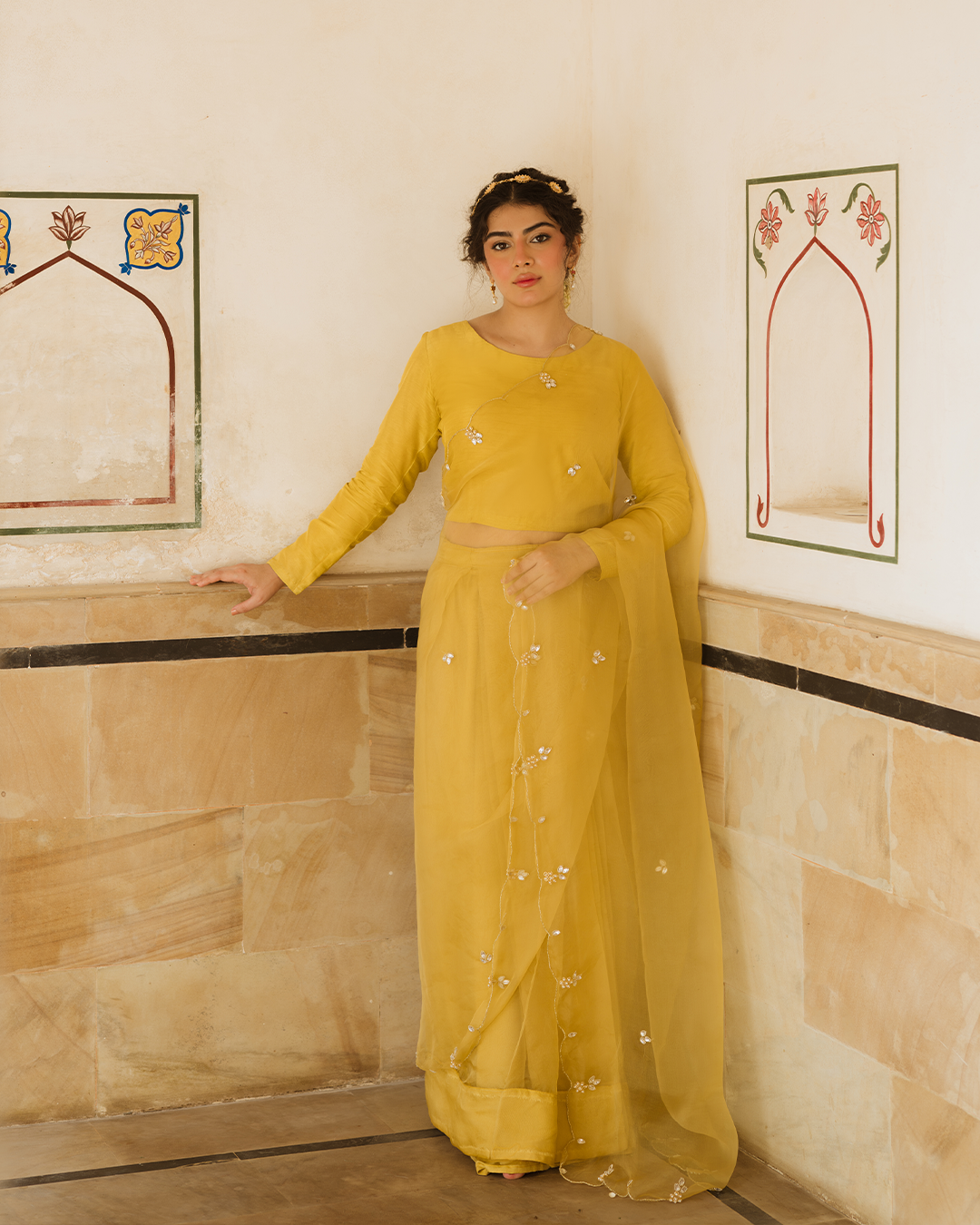 Purane Darwaze By Pashma Khan Stitched Formals Collection'2025-Bad-E-Naseem